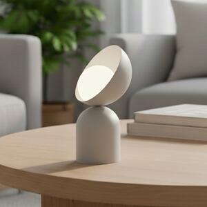 EMIBIG LIGHTING Λάμπα τραπεζιού Boto LN1, γκρι, ατσάλι/γυαλί, ύψος 31 cm, G9, Γκρι, Σαλόνι / τραπεζαρία, Μέταλλο, σύγχρονο
