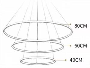 Φωτιστικό Οροφής Τρίφωτο LED 3 CCT Homelighting Stelina Gold 77-50638