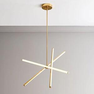 Φωτιστικό Οροφής Τρίφωτο LED 3 CCT Homelighting Vamos Gold 77-50635
