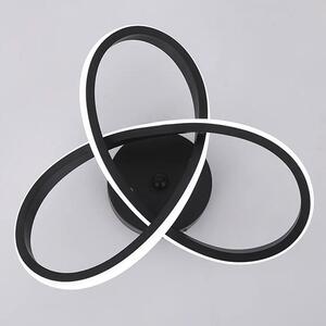 Φωτιστικό Πλαφονιέρα LED 3 CCT Homelighting Sierra Black 77-50469