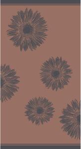 Πετσέτα Θαλάσσης (86x160) Melinen Flower Brown