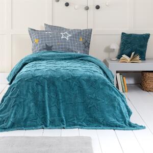 Κουβέρτα Fleece Μονή (160x220) Nima Starrin Blue
