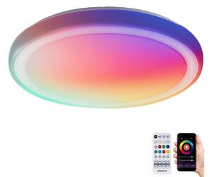 Aigostar - LED RGBW Dimmable φωτιστικό οροφής LED/36W/230V + τηλεχειριστήριο