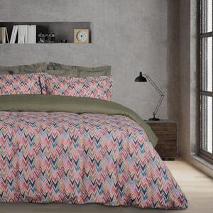 Σετ Παπλωματοθήκη Polycotton Μονή 160x240εκ. Casual 5425 Μπεζ-Λαδί Das Home