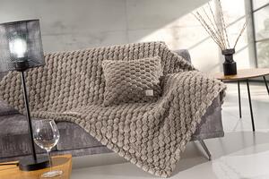 ΡΙΧΤΑΡΙ ELIXIR TAUPE 120X160 + ΜΑ. 42X42 - Guy Laroche