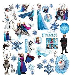 Αυτοκόλλητα Τοίχου Frozen με την Elsa Anna & Olaf B07CZKHVTV B07CZKHVTV