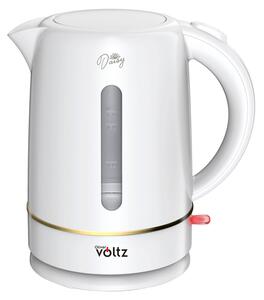 Ηλεκτρικός βραστήρας Oliver Voltz Daisy OV51230W, 2200W, 1.7 l, Αυτόματη απενεργοποίηση, Λευκό