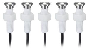 Paulmann 93754 - ΣΕΤ 5xLED/0,16W IP65 Φωτιστικό εξωτερικού χώρου MicroPen 230/12V