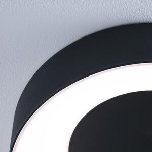 Paulmann HomeSpa Casca Φωτιστικό οροφής Ø40cm μαύρο, ρυθμιζόμενος, Μαύρο, Μπάνιο, Μέταλλο, σύγχρονο