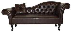 ΑΝΑΚΛΙΝΔΡΟ T.CHESTERFIELD NIOVI HM3008.01 PU ΣΚ.ΚΑΦΕ-ΜΑΥΡΑ ΠΟΔΙΑ(ΔΕΞΙ)190x61x84Yεκ