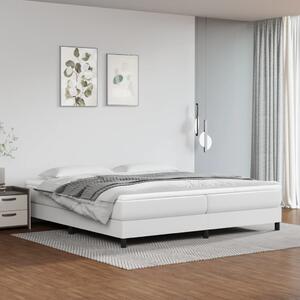 VidaXL Πλαίσιο Κρεβατιού Boxspring Λευκό 200x200 εκ. Συνθετικό Δέρμα