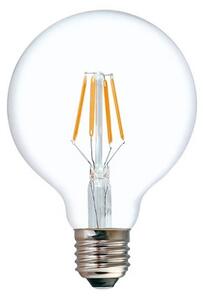 Λαμπτήρας LED G80 Bulb pakoworld 4W E27 3000K 200-220V clear