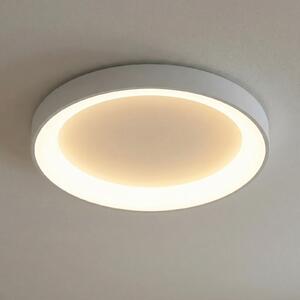 Mantra Iluminación Φωτιστικό οροφής LED Niseko II, CCT, τηλεχειριστήριο, Ø 65 cm, λευκό, ρυθμιζόμενος, Λευκό, Σαλόνι / τραπεζαρία, Αλουμίνιο, σύγχρονο