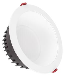 GloboStar® 60194 Χωνευτό LED Panel Downlight Φ22cm 42W 5250lm 60° AC 220-240V IP20 Φ22 x Υ9.5cm Ψυχρό Λευκό 6000K - OSRAM LED CHIP TECHNOLOGY - 5 Years Warranty