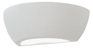 InLight Επιτοίχιο φωτιστικό λευκό από γύψο 1XE14 D:30cm (43345)