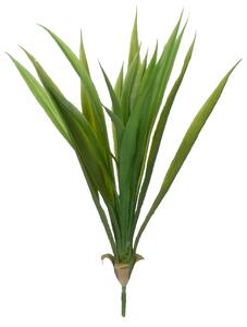 GloboStar® GREEN CORDYLINE 78230 Τεχνητό Φυτό Κορδιλύνη Πράσινη - Μπουκέτο Διακοσμητικών Φυτών - Κλαδιών με Φύλλωμα Πράσινο Υ33cm