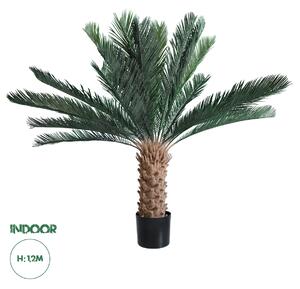 GloboStar® Artificial Garden CYCADS 20022 Τεχνητό Διακοσμητικό Φυτό Αρωματική Κύκας Υ120cm