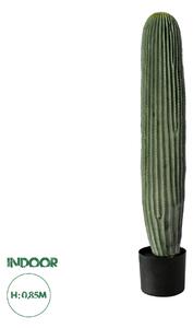 GloboStar® Artificial Garden CARNEGIEA CACTUS 20125 Τεχνητό Διακοσμητικό Φυτό Κάκτος Σαγκουάρο Υ85cm