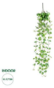 GloboStar® Artificial Garden IVY HANGING BRANCH 20237 Τεχνητό Διακοσμητικό Κρεμαστό Φυτό Κισσός Υ75cm