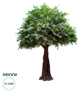 GloboStar® Artificial Garden BANYAN FICUS TREE 20160 Τεχνητό Διακοσμητικό Δέντρο Ινδική Συκιά Φίκος Υ340cm