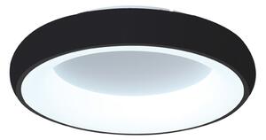 InLight Πλαφονιέρα οροφής LED 54W 3CCT από μαύρο και λευκό ακρυλικό D:40cm (42020-B-Black)