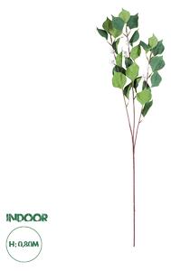 GloboStar® Artificial Garden APPLE BRANCH 20261 Τεχνητό Διακοσμητικό Κλαδί Μηλιάς Π25 x Υ80cm