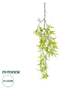 GloboStar® Artificial Garden SALIX MATSUDANA HANGING BRANCH 20411 Τεχνητό Διακοσμητικό Κρεμαστό Φυτό Ιτέα Υ80cm