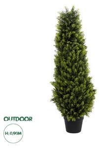 Artificial Garden CYPRESSUS SEMPERVIRENS 20393 Τεχνητό Διακοσμητικό Φυτό Μεσογειακό Κυπαρίσσι Υ90cm