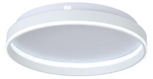 InLight Πλαφονιέρα οροφής LED 65W 3CCT από λευκό μέταλλο και ακρυλικό D:50cm (42032-White)