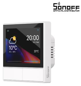 GloboStar® 80096 SONOFF NSPanel-EUW - Wi-Fi Smart Scene Wall Switch (86/EU Type) - Integrated HMI Touch Panel - Smart Controller & Gateway for All Smart Devises