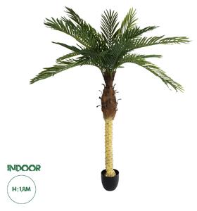 GloboStar® Artificial Garden PHOENIX PALM TREE 20968 Τεχνητό Διακοσμητικό Φυτό Φοίνικας Φ150 x Υ180cm