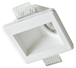 ^SQUARE WALL WASHER GYPSUM TRIMLESS SPOT LUMINAIRE ODEN GU10