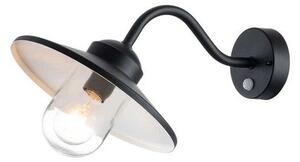 Απλίκα Φωτιστικό Τοίχου PIR E27 60W IP44 Klampenborg Elstead Lighting