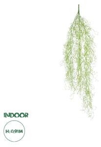 GloboStar® Artificial Garden HANGING AIR GRASS 20819 Τεχνητό Διακοσμητικό Κρεμαστό Φυτό Air Grass Μ22 x Π10 x Υ91cm