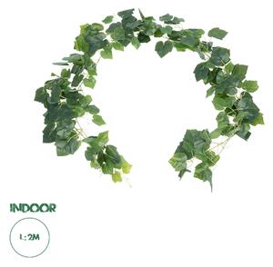 GloboStar® Artificial Garden BALTIC IVY GARLAND 21147 Τεχνητή Διακοσμητική Γυρλάντα Βαλτικής Φ20 x Υ200cm Σετ 2 τεμαχίων