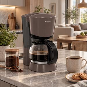 Καφετιέρα Φίλτρου Moulinex Rio FG170910 με ισχύ 870W και χωρητικότητα έως 15 φλιτζάνια - Taupe