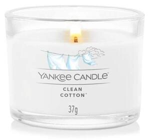 Αρωματικό Κερί Yankee Candle με διάρκεια καύσης έως 10 ώρες και άρωμα Clean Cotton