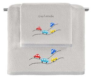 Παιδικές Πετσέτες (Σετ 2τμχ) Guy Laroche Roadtrip Natural - Silver