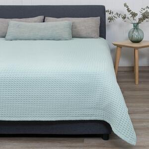 Κουβέρτα Πικέ Μονή (170x240) Naf-Naf Waffle Mint