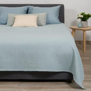 Κουβέρτα Πικέ Μονή (170x240) Naf-Naf Waffle Angel Blue