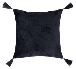 Διακοσμητικό Μαξιλάρι Βελουτέ (50x50) Kentia Stylish Ivanna 30 Black