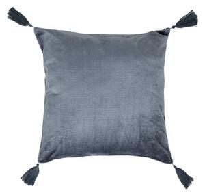 Διακοσμητικό Μαξιλάρι Βελουτέ (50x50) Kentia Stylish Ivanna 24 Dark Grey