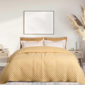 Κουβερλί Υπέρδιπλο (220x240) Das Home Happy 9631 Ochre