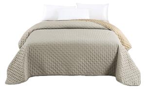 Κουβερλί 2 Όψεων (220x240) Hotel Grey/Beige 100gsm 100% Microfiber