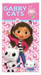 Παιδική Πετσέτα Θαλάσσης Microfiber (70x140) Dimcol Gabby's Dollhouse 113 Pink