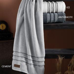 Πετσέτα Προσώπου (50x90) Guy Laroche Lantz 650gsm Anthracite