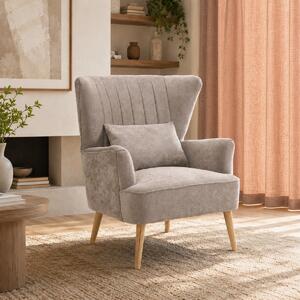 Πολυθρόνα (79x76.5x95.5) Spitishop Embrace Grey/Natural