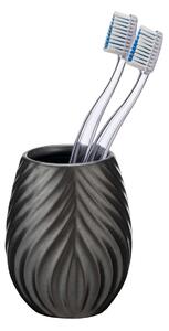 Ποτηροθήκη Μπάνιου (Φ6.5x10.5) Wenko Idro Black 26158100