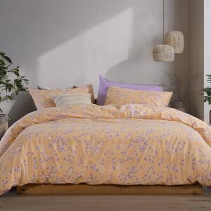 Σεντόνια Υπέρδιπλα (Σετ) Nef-Nef Homeware Smart Floriva Yellow