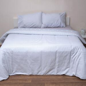 Φανελένια Σεντόνια Μονά (Σετ) Viopros Flannels 2550 Γκρι